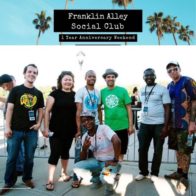 Franklin Alley Social Club, first anniversary, December 29, 2018